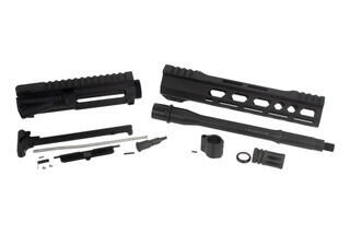 TacFire 5.56 NATO AR-15 Pistol Upper Receiver Build Kit and 10in barrel features a free float rail